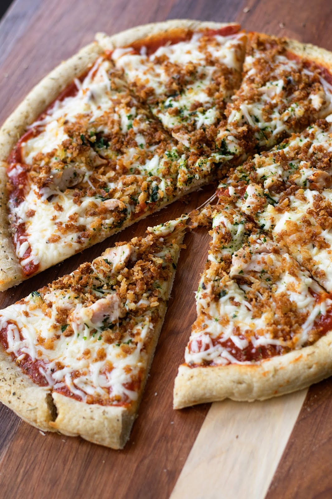 How to Make Cheap and Easy Chicken Parmesan Pizza The Kitchen Wife