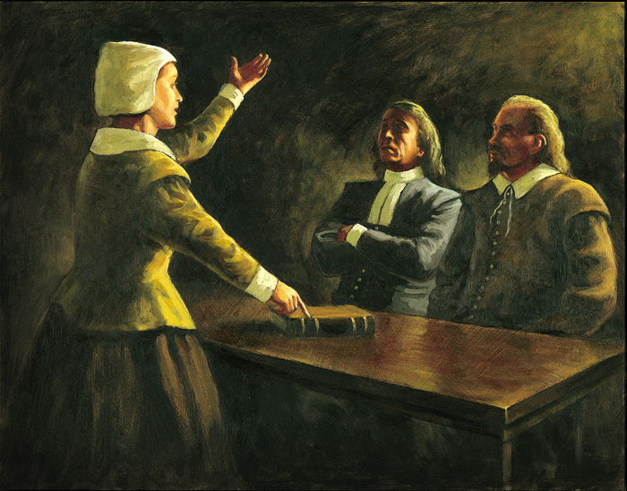 He Died For My Grins Anne Hutchinson